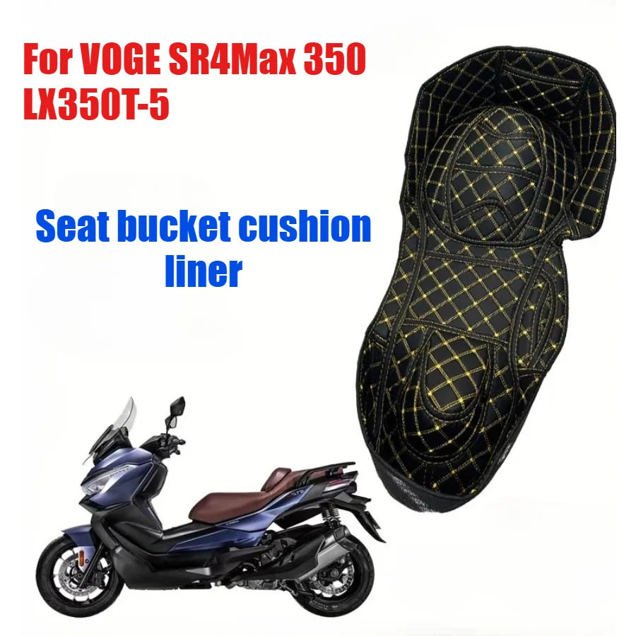 

For VOGE SR4Max 350 LX350T-5 Motorcycle Pad Seat Storage Compartment Leather Lining Cushion Retrofit Inner Pad Accessories