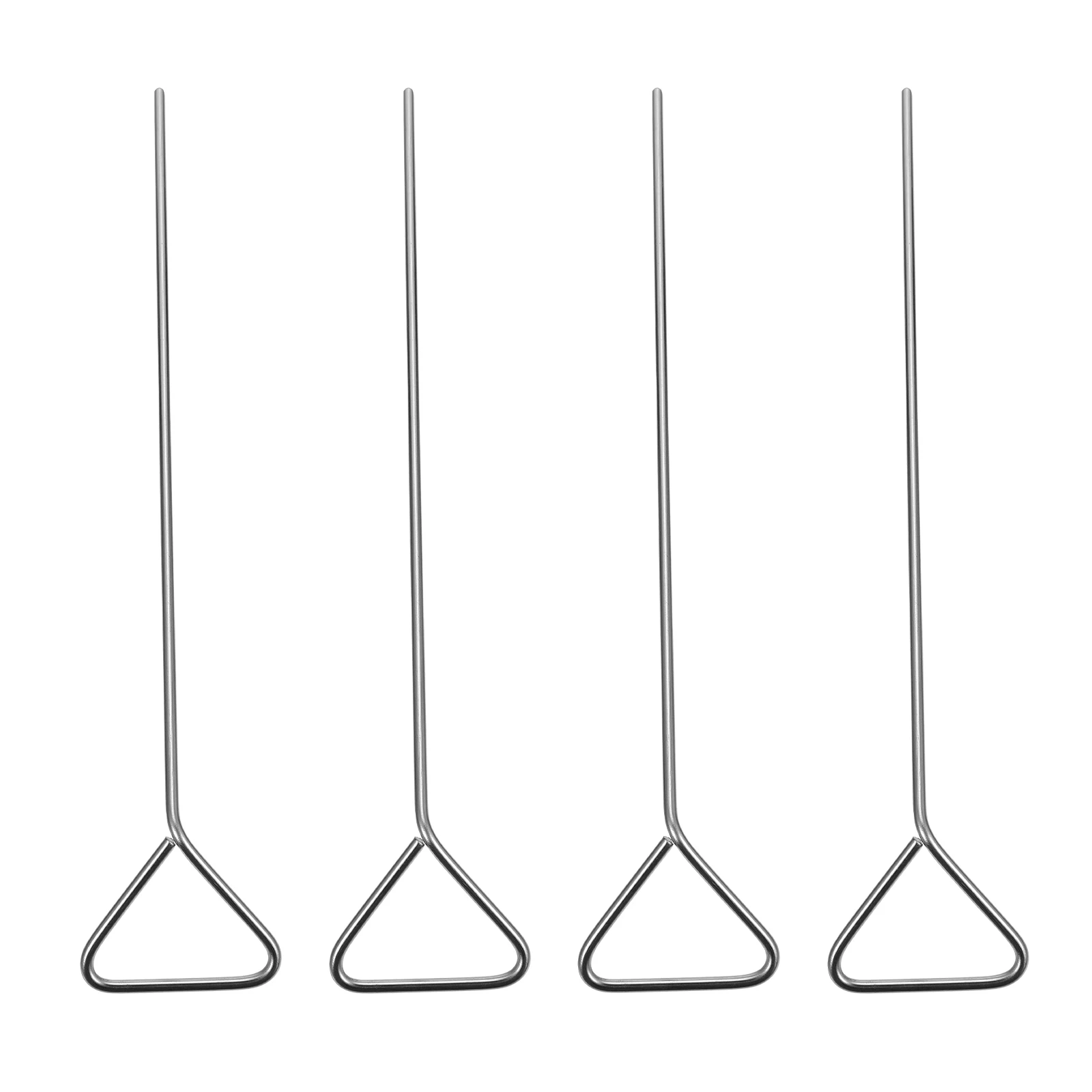 

4pcs Coating Rod Set Stainless Steel Cell Spreader Lab Tool Petri Dish Accessories Teaching Equipment Lightweight Reusable
