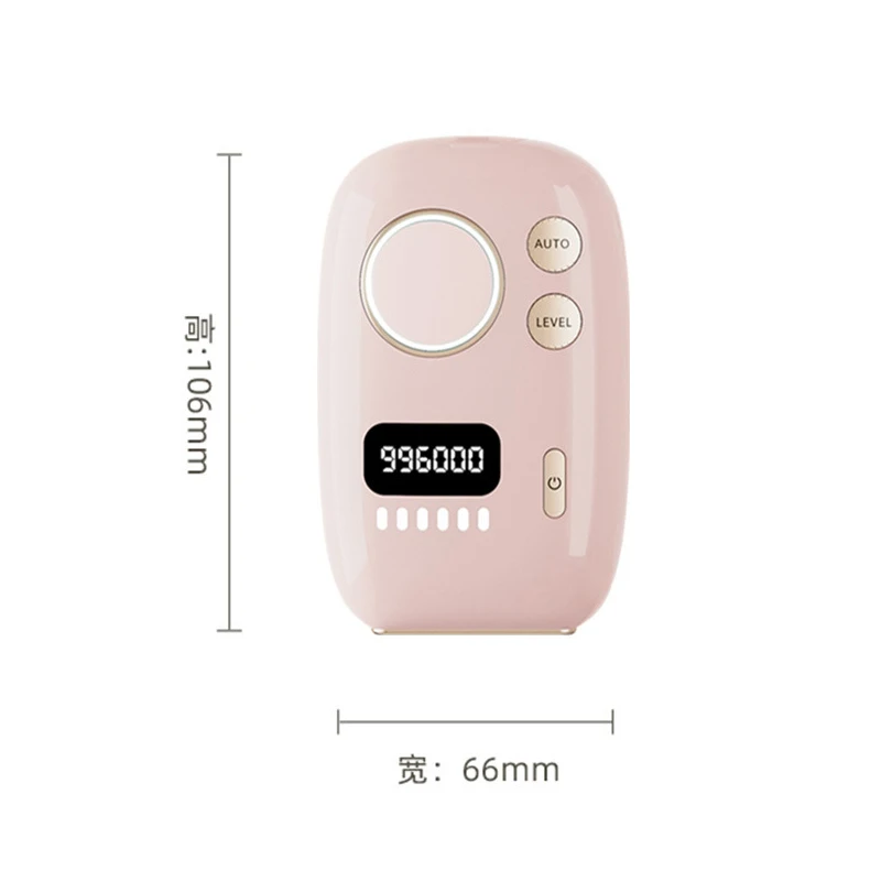 آلة إزالة الشعر الذكية ومضات إزالة شعر الوجه والجسم آلة إزالة الشعر الدائمة للرجال والنساء تستخدم آلة منزلية محمولة #5