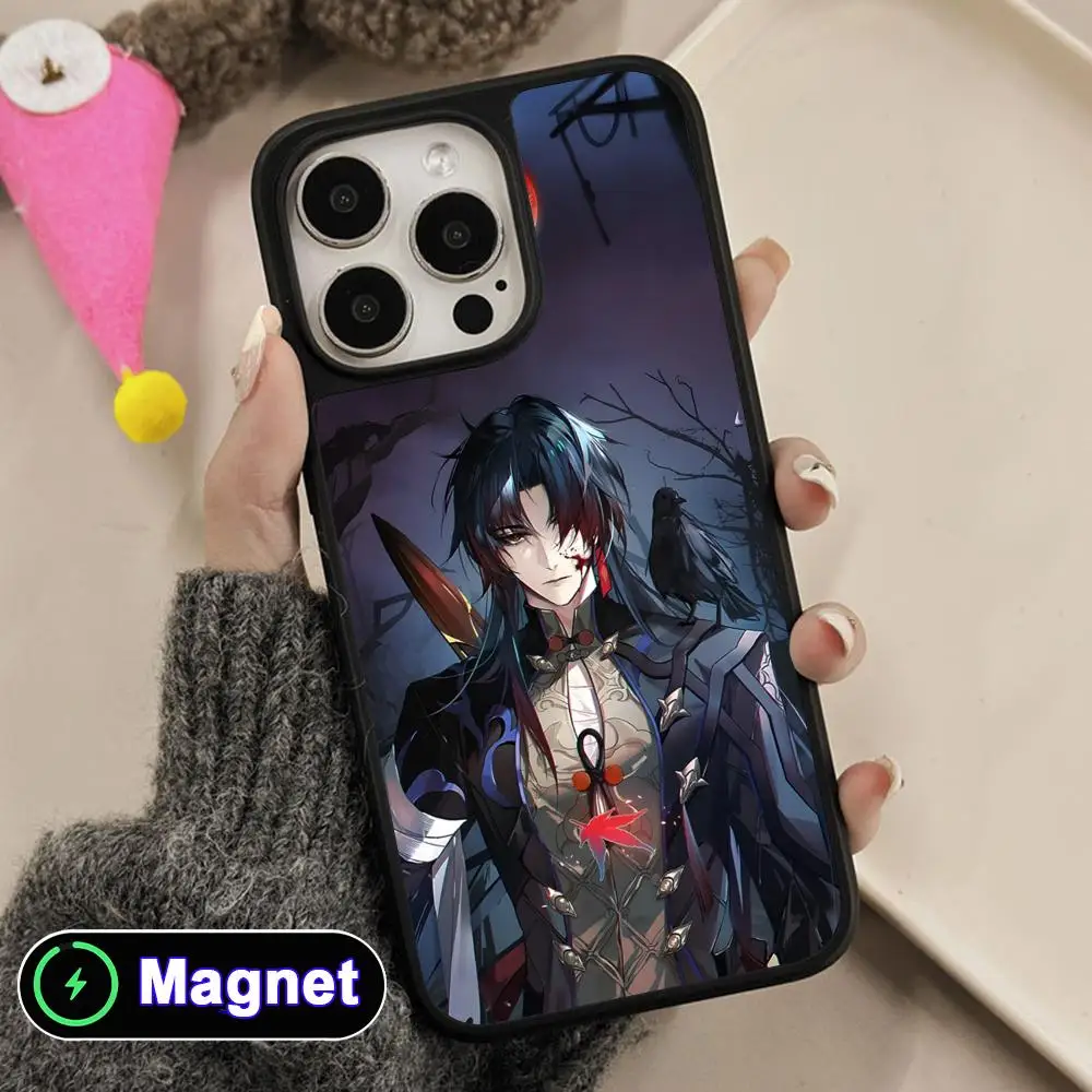 

Чехол HSR Blade Matte Surface Magsafe для iPhone 17 16 15 14 13 12 11 Air Pro Max Plus, цветной