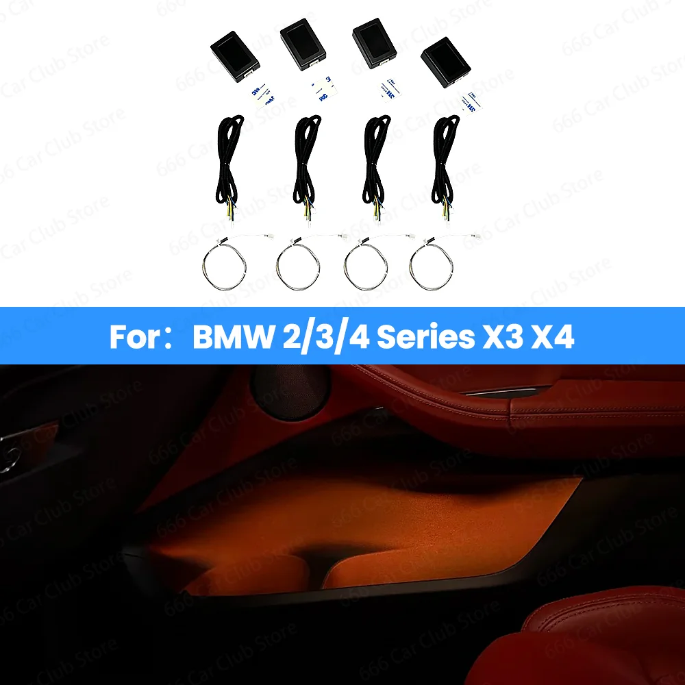 LED Door Storage Box Light for BMW G20 G22 G42 G01 G02 X3 X4 - Easy Install No Error Code No Carrying Weight Sensor Required