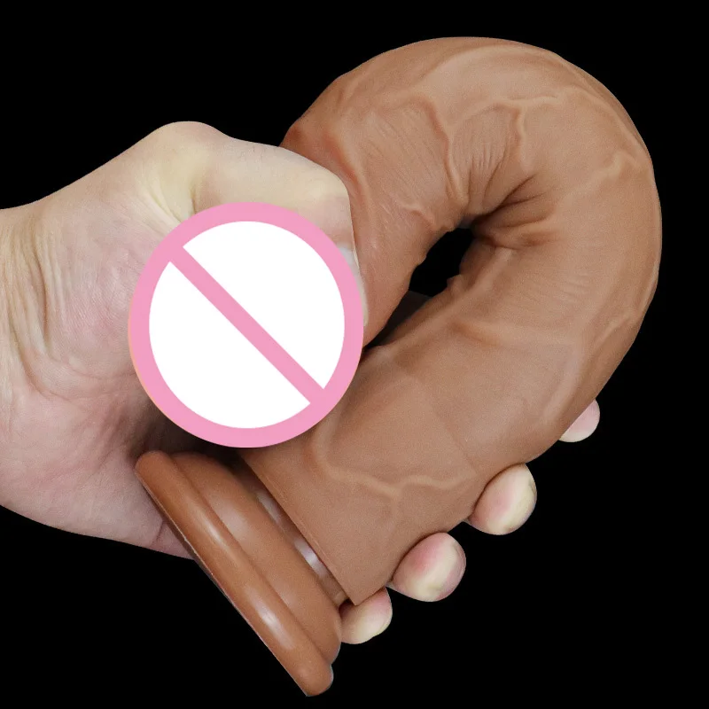 دسار سيليكون مزدوج الطبقة للنساء والرجال ، قضيب طويل مزيف واقعي ، سدادة مؤخرة ، ألعاب جنسية للبالغين ، أدوات تدليك للمهبل والشرج ، 5 أحجام