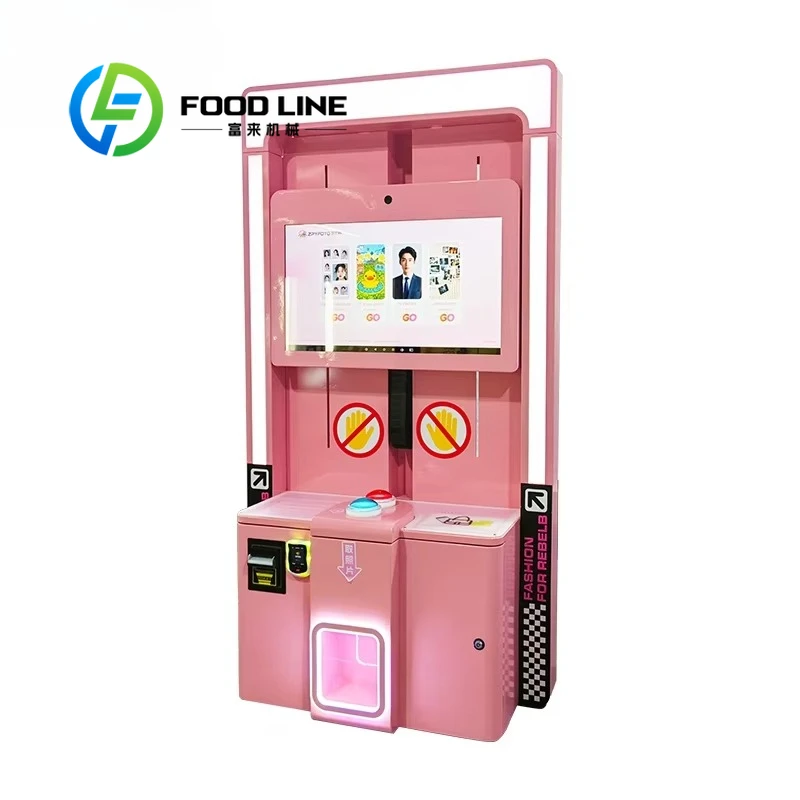 Customize Indoor Shopping Mall Fast Print HD Beauty Camera Photo Booth Popular 32