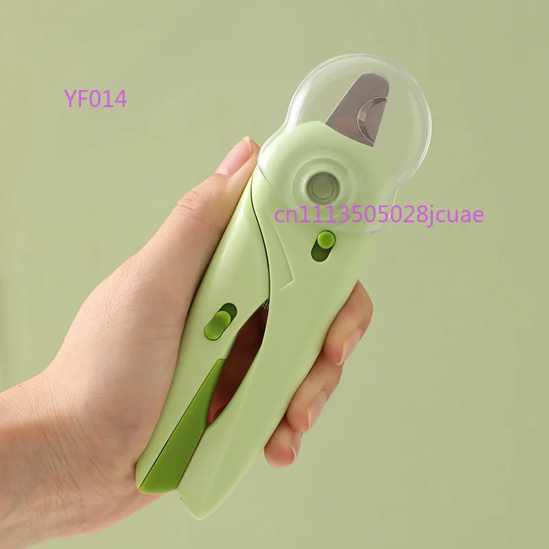 

Cross-border Pet Nail Clippers LED Light Dog Cat Universal Nail Cutter With Blood Line View Safety Lock Anti-cutting Nail