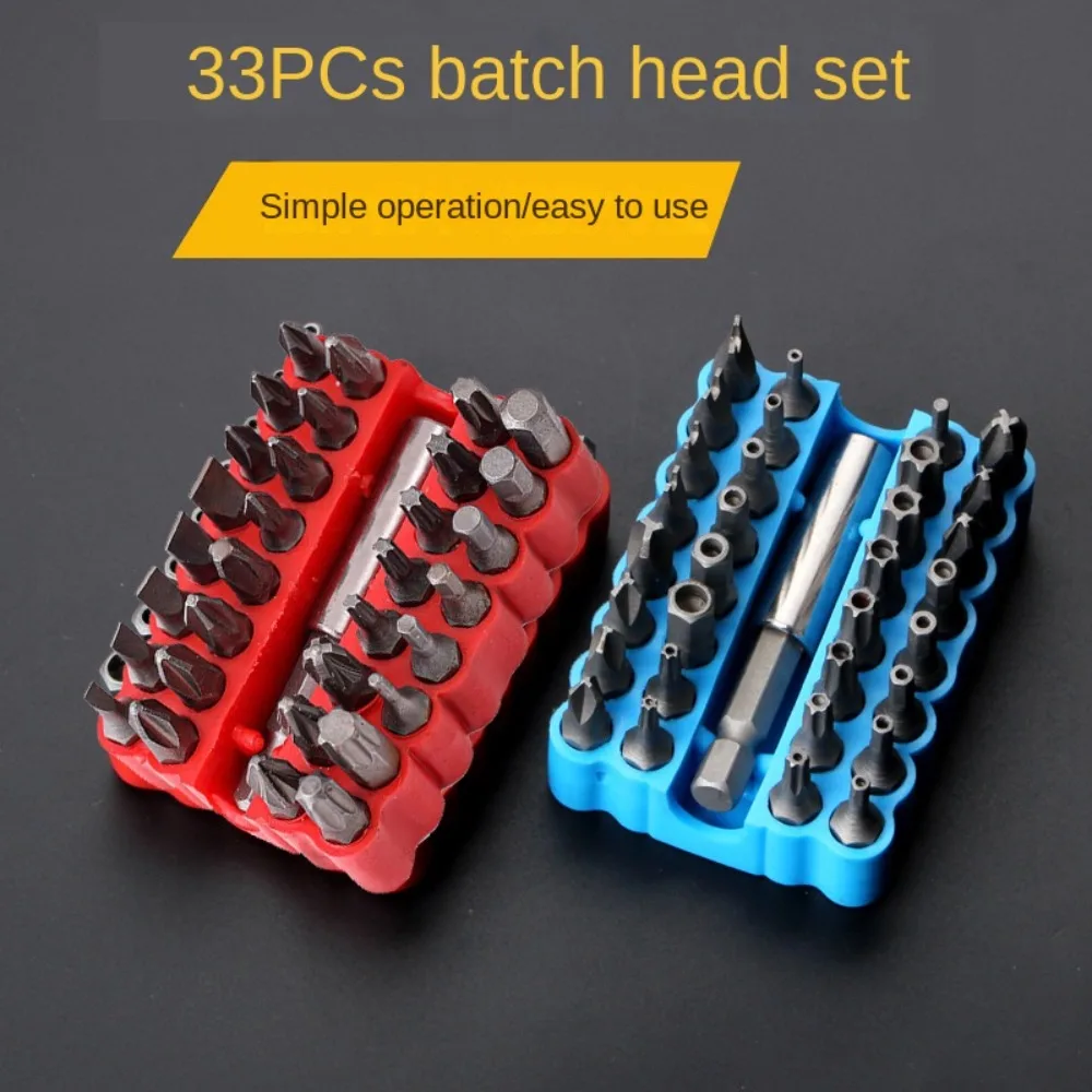 New Chrome Vanadium Steel Security Bit Set Star Spanner Driver Kit Screwdriver Heads Torx Screws Hex Drill Bit Set Home