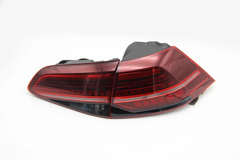 Red Yellow Dynamic LED Rear Light Golf 7 Golf 7.5 led tail lamp replacement of original halogen bulb