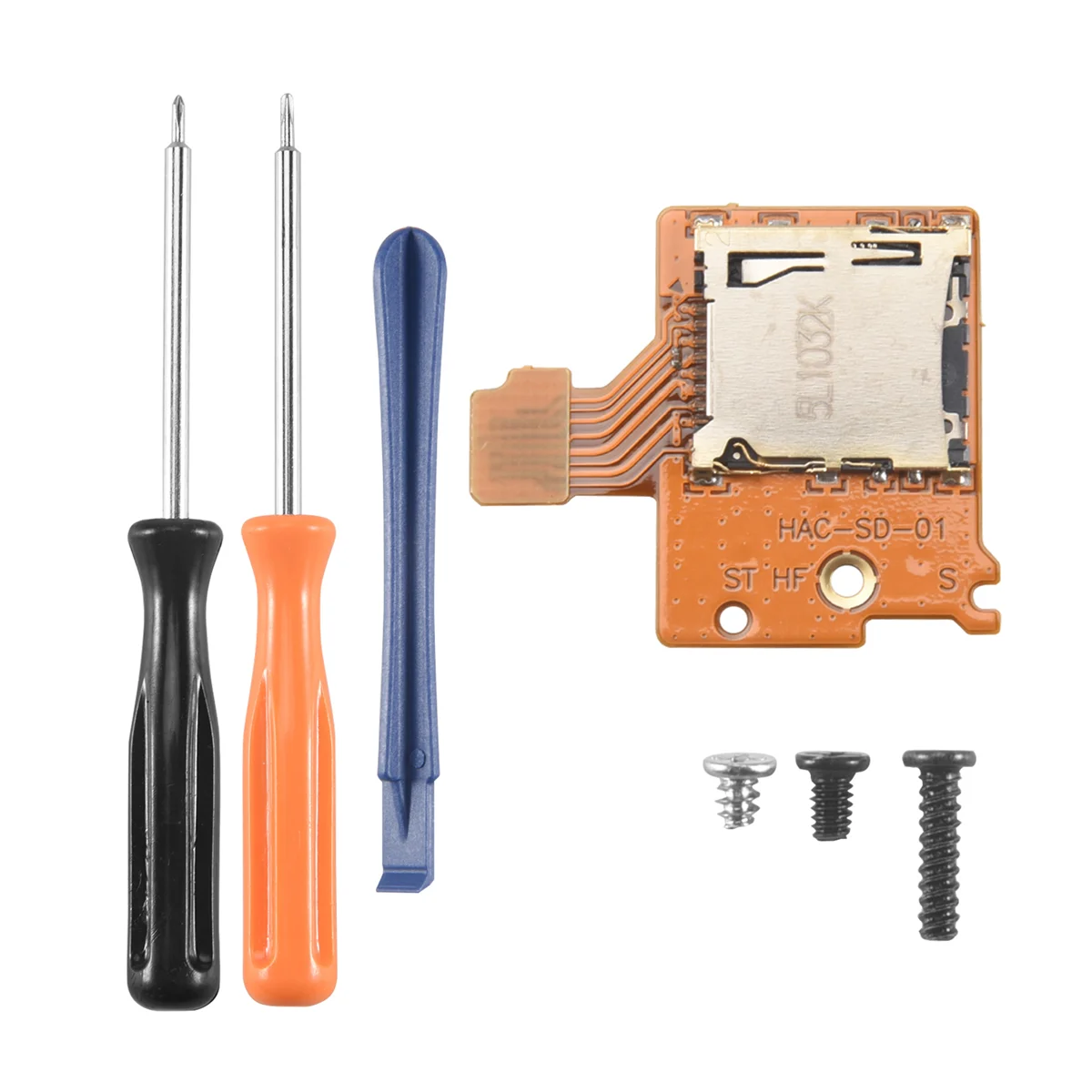 Nuevo Kit de reparación de repuesto de placa con ranura para tarjeta Micro-Sd, piezas de reparación para Nintendo Switch Ns, ranura para tarjeta Sd Tf