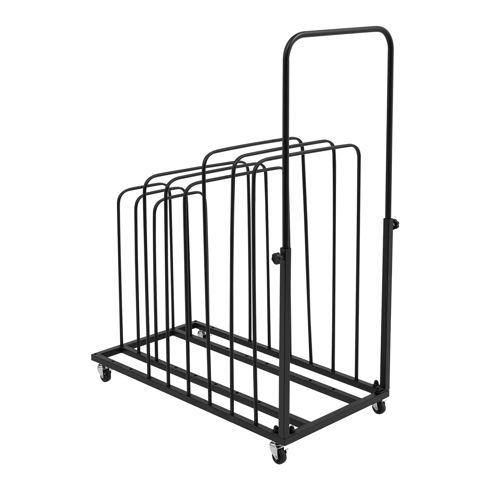 Art Canvas Storage Rack Rolling Art Canvas Organizer for Art Studio Artwork Storage Stand with Wheels