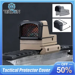 WADSN EOTECH - Red dot protective lens for rifle sight, Airsoft metal mesh protective accessory