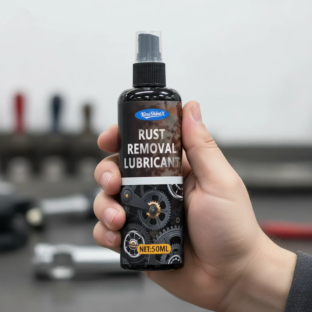 Spray universel anti-rouille revitalisant 50/100 ml pour jantes de voiture et surfaces métalliques – Décontamination puissante, outil fiable et efficace