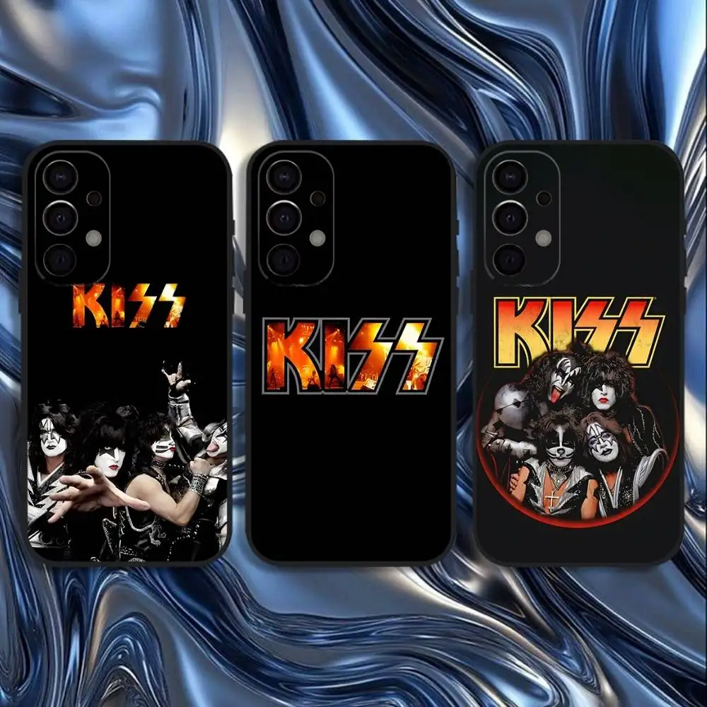 

Classics Kiss Rock Band Phone Case For Samsung S25,S24,S21,S22,S23,S30,Ultra,S20,Plus,Fe,Lite,5G Black Cover
