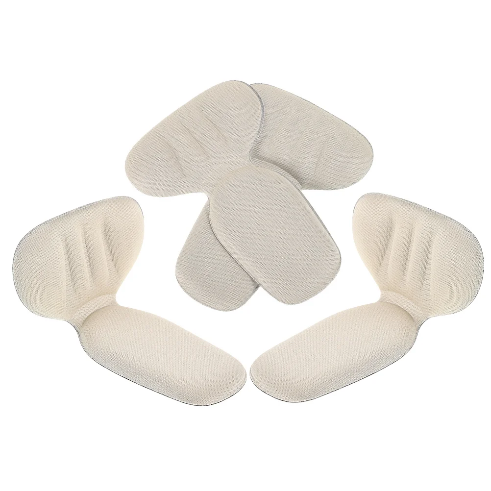 

4Pairs T-Shaped Heel Pads Anti-Slip Cushion Inserts High Heel Protector Comfortable Fit Easy to Install and Remove