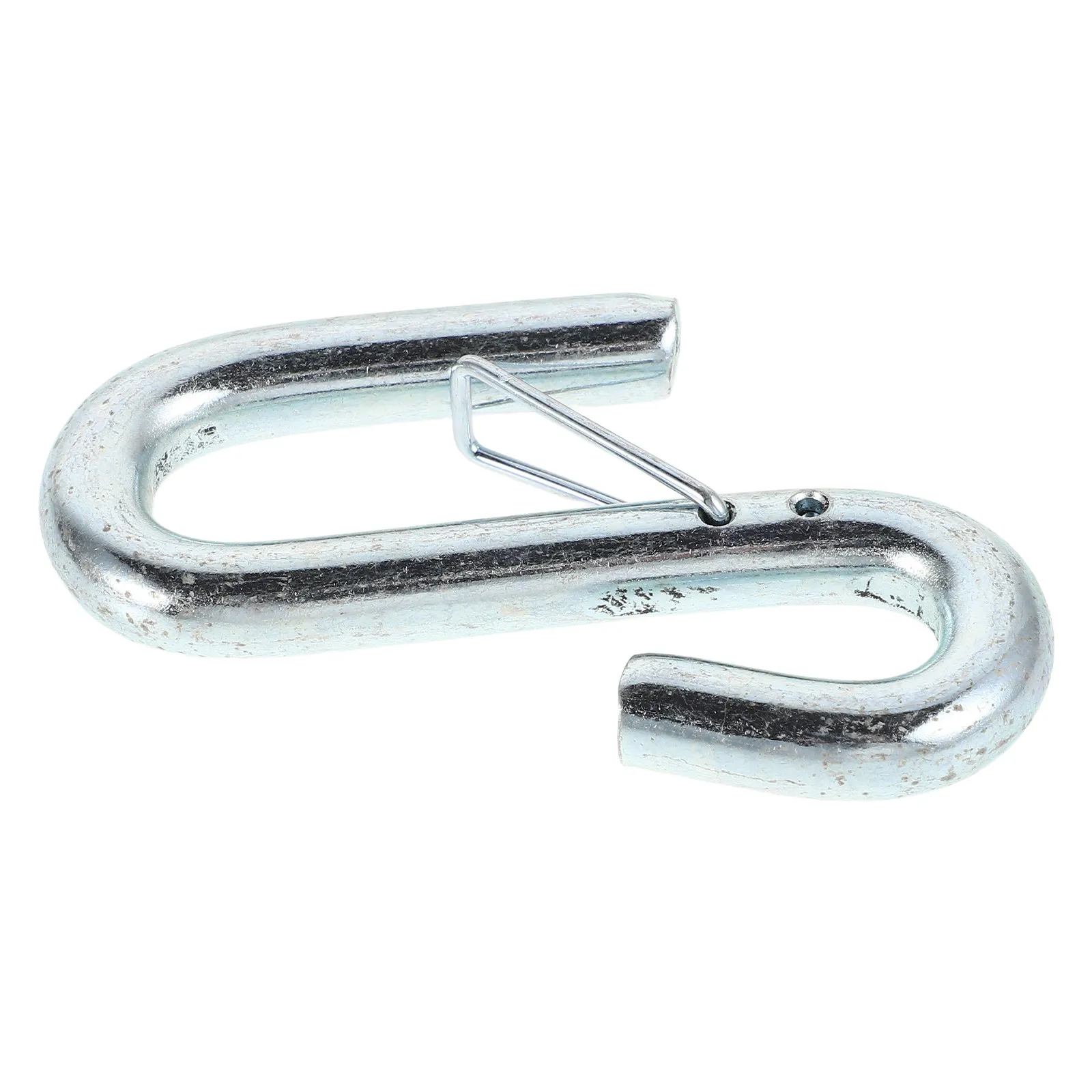 

Усиленный металлический S-образный крюк-цепь для буксировки прицепов, автодомов и других транспортных средств, с защитой от отсоединения