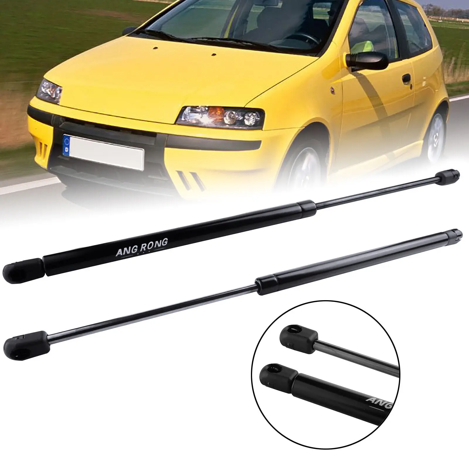 For Fiat Punto 188 MK2 Hatchback 3 Door 1999-12 Rear Tailgate Gas Struts Support