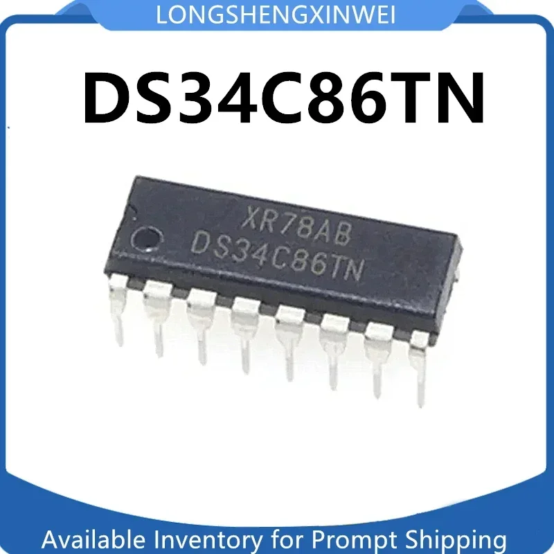 1PCS Neue DS34C86TN DS34C87TN Inline DIP16 Original