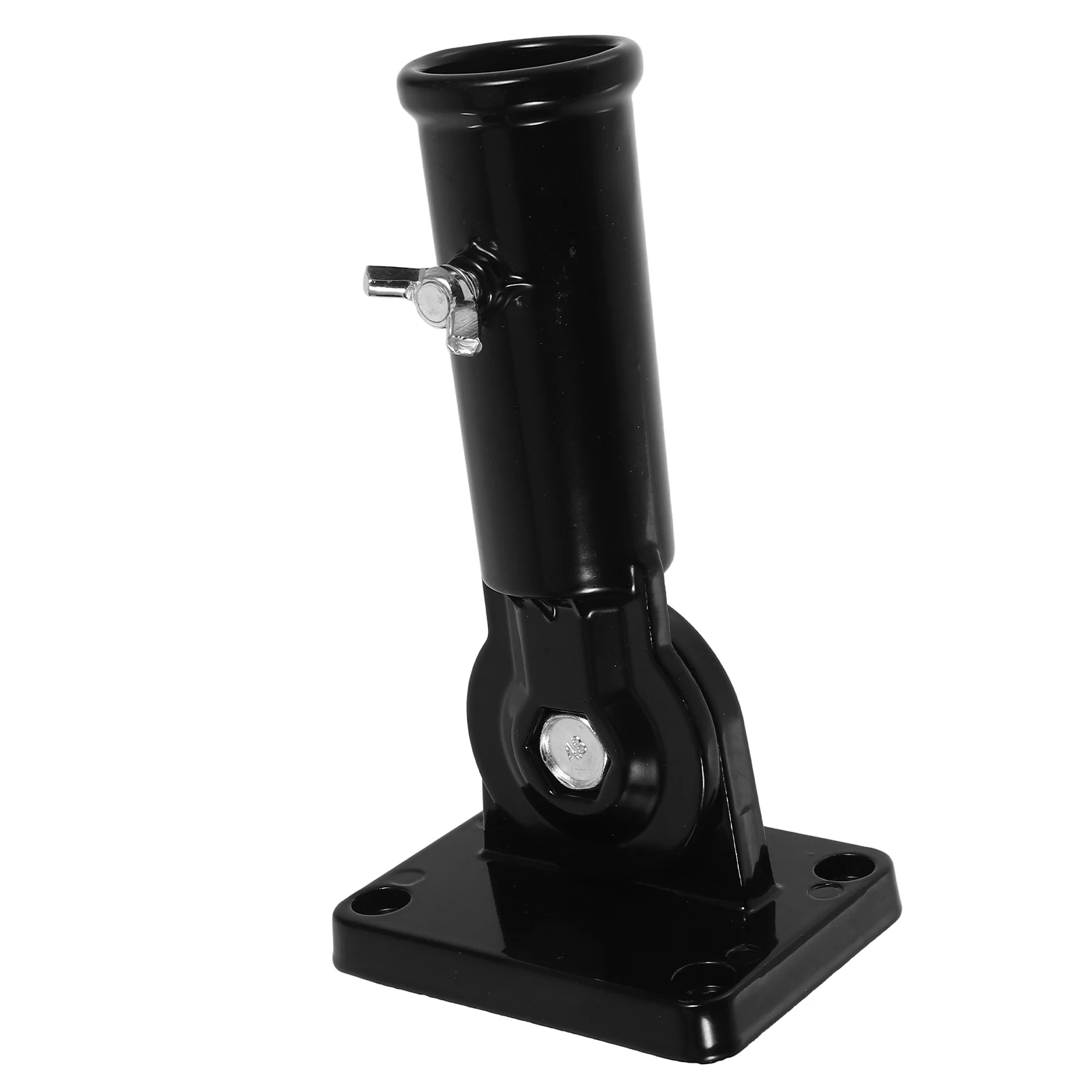 

Adjustable 180 Degree Rotatable Aluminum Flag Pole Holder Wall Mount Bracket Outdoor House Garden Side Mount Flag Pole Bracket