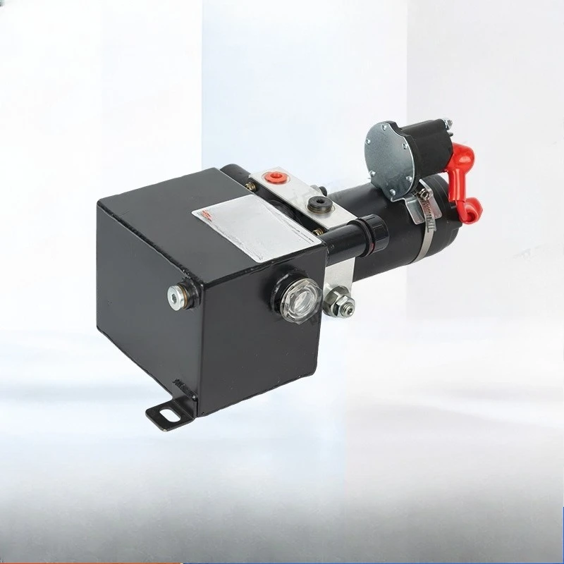 Conjunto de unidade de energia hidráulica para caminhão paletes 12V pequeno sistema DC de ação única