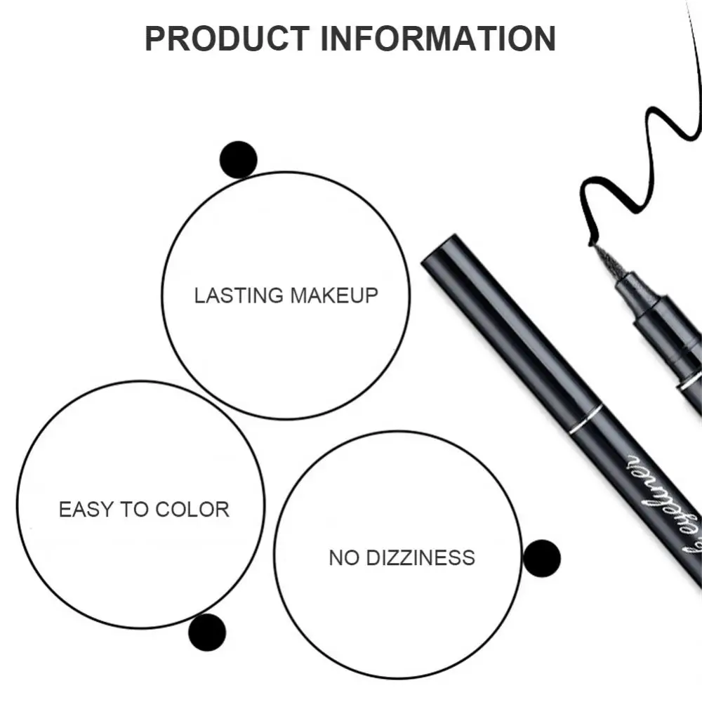 Beauty Secrets penna per Eyeliner impermeabile a lunga durata di precisione a prova di sbavature più venduta per occhi sensibili durevole