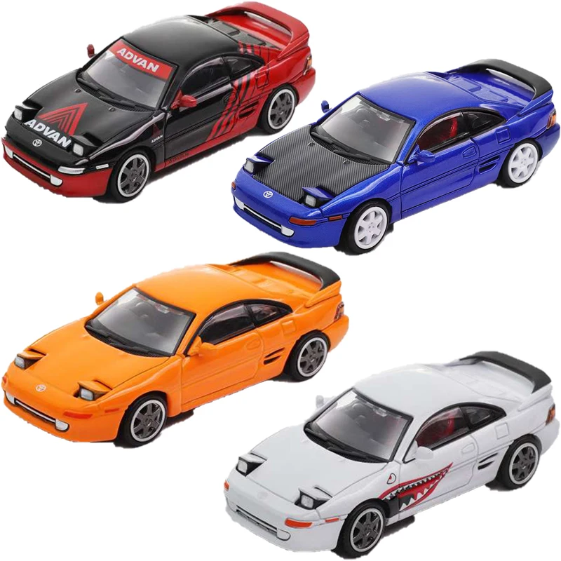 

DCT 1:64 Scale MR2 Alloy Simulation Car Model Static Collection Decorated Holiday Gifts Toys Classic Souvenir Gift