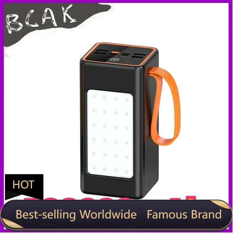 Hot Style 300000mah Upgraded Version Super Powerbank Fast Charging with LED Lamp Outdoor Camping 10000mah 20000mah 300000mah BCA