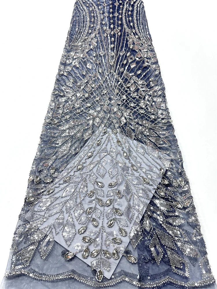 African Heavy Beaded Lace Fabr - огляд і ціна Glitter Tablecloth