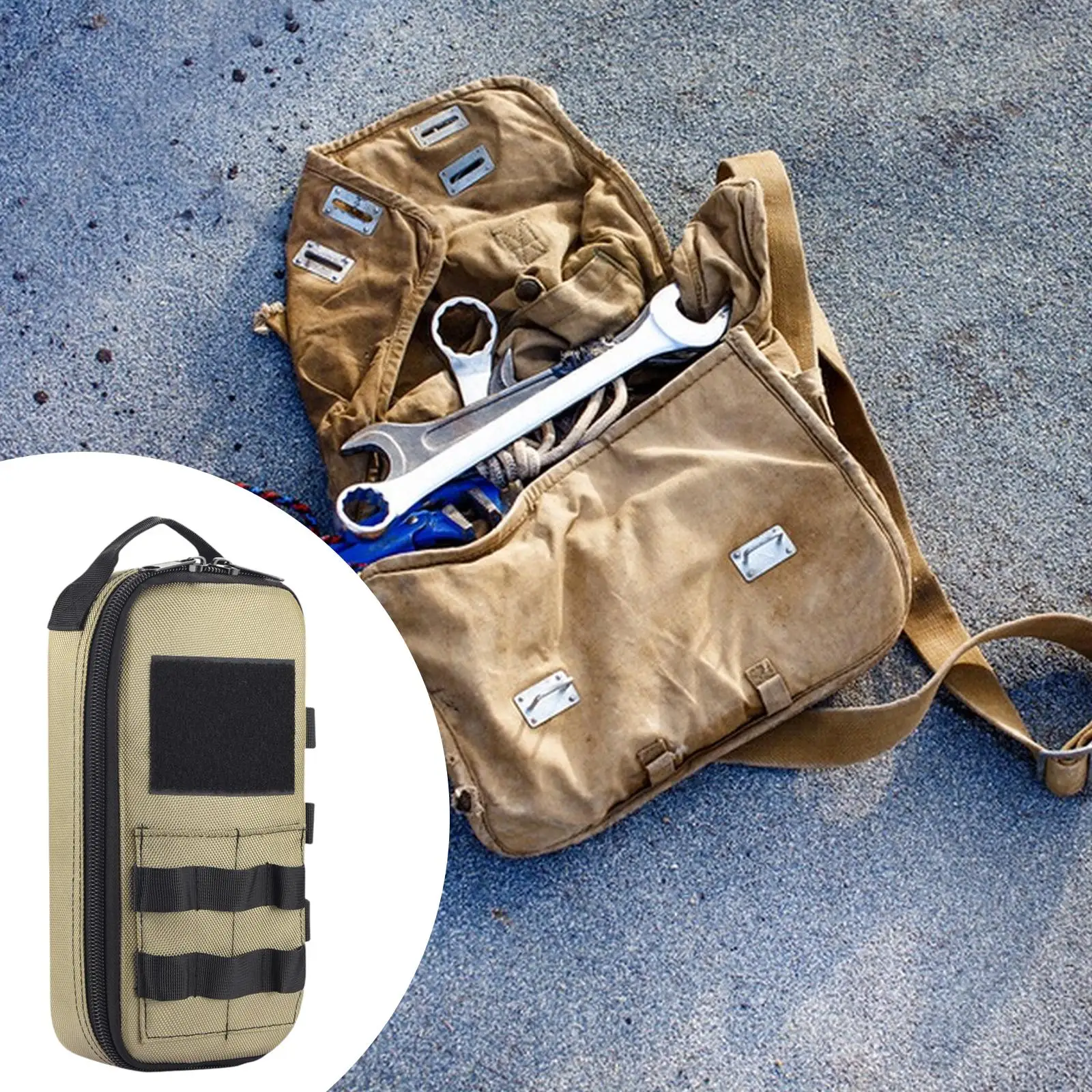 Portable Tool Bag Portable Practical Pouch for Electrician Plumber Carpenter