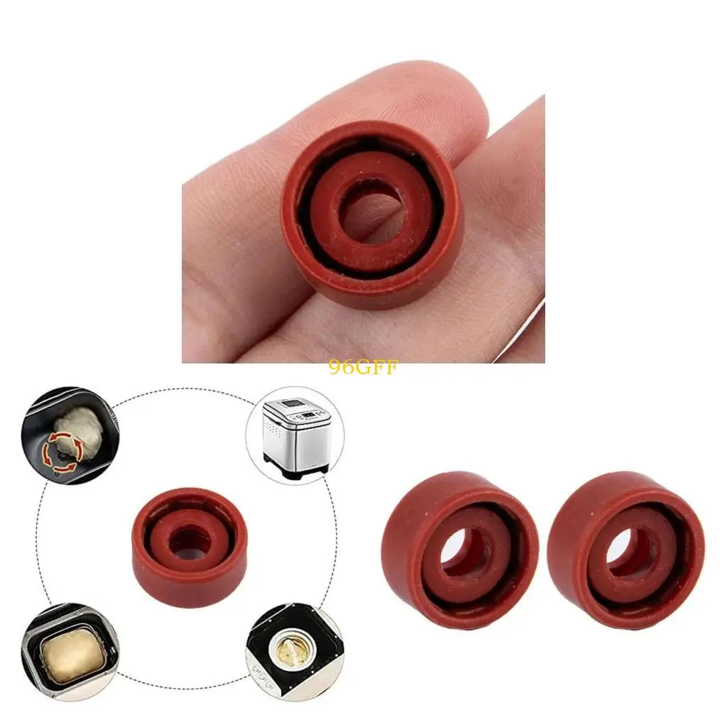 

96GF Pack of 2 Plastic Seal Rings Home Baking Equipment Perfect for Bread Machines