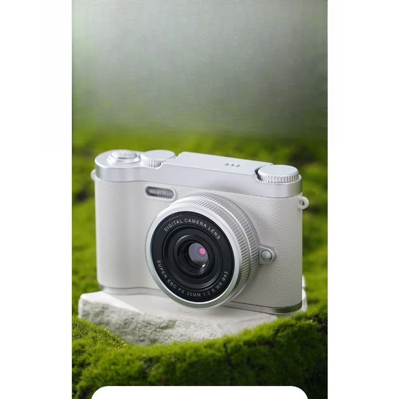 CCD high-definition digitale camera met dubbele voor- en achterlenzen 4K high-definition kan afdrukken en uploaden naar mobiele telefoons