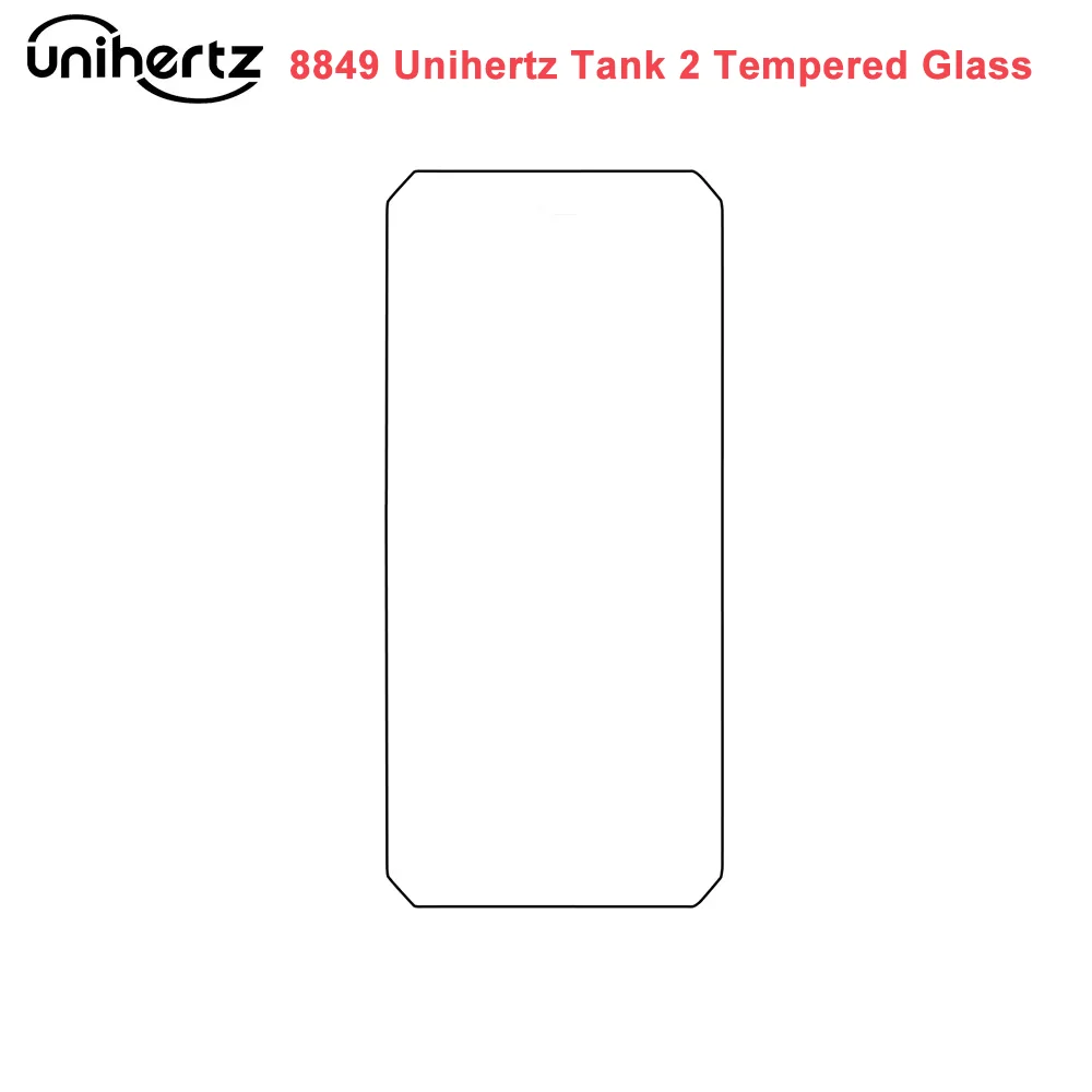 Original Tempered Glass/ Film for 8849 Unihertz TANK 2 Smartphone