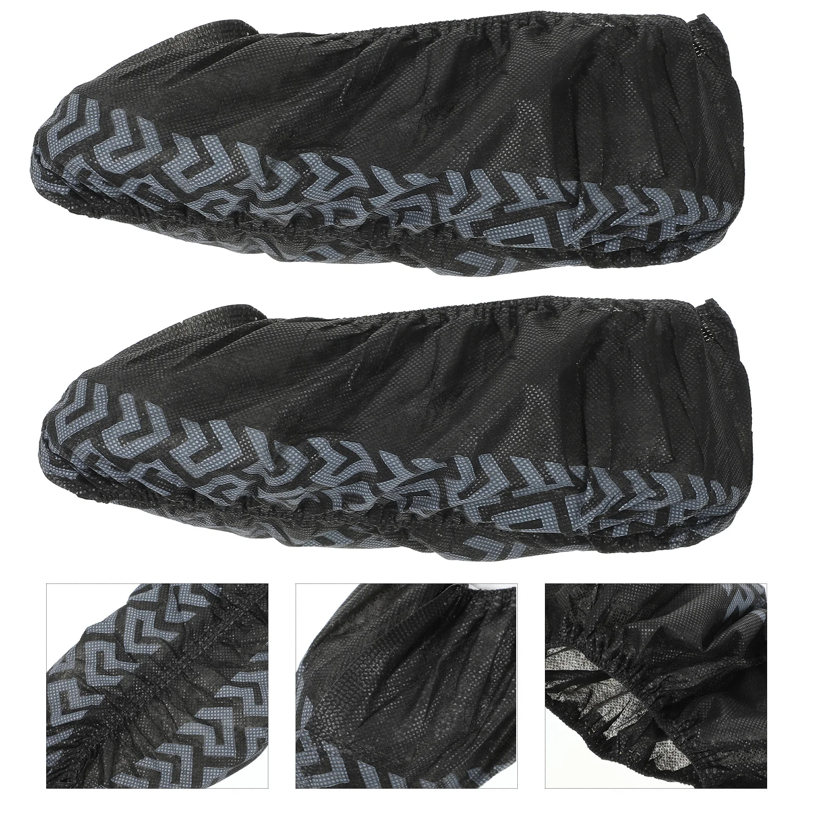 100 Pcs Shoe Cover Covers Shoes for inside The House Protector Disposable Thickened Non-woven Fabric Boot