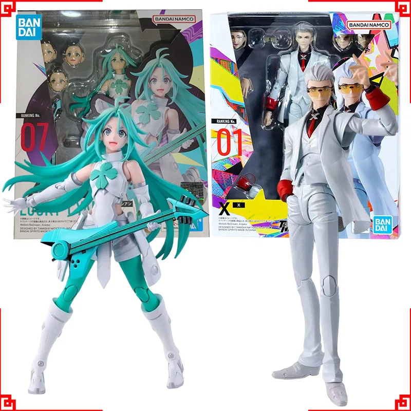 Figura de Anime Bandai To Be Hero X SHF Ranking N0. Figura de acción Lucky Cyan 01, figuras de anime de alta posibilidad de posar, juguetes y regalos para hombres