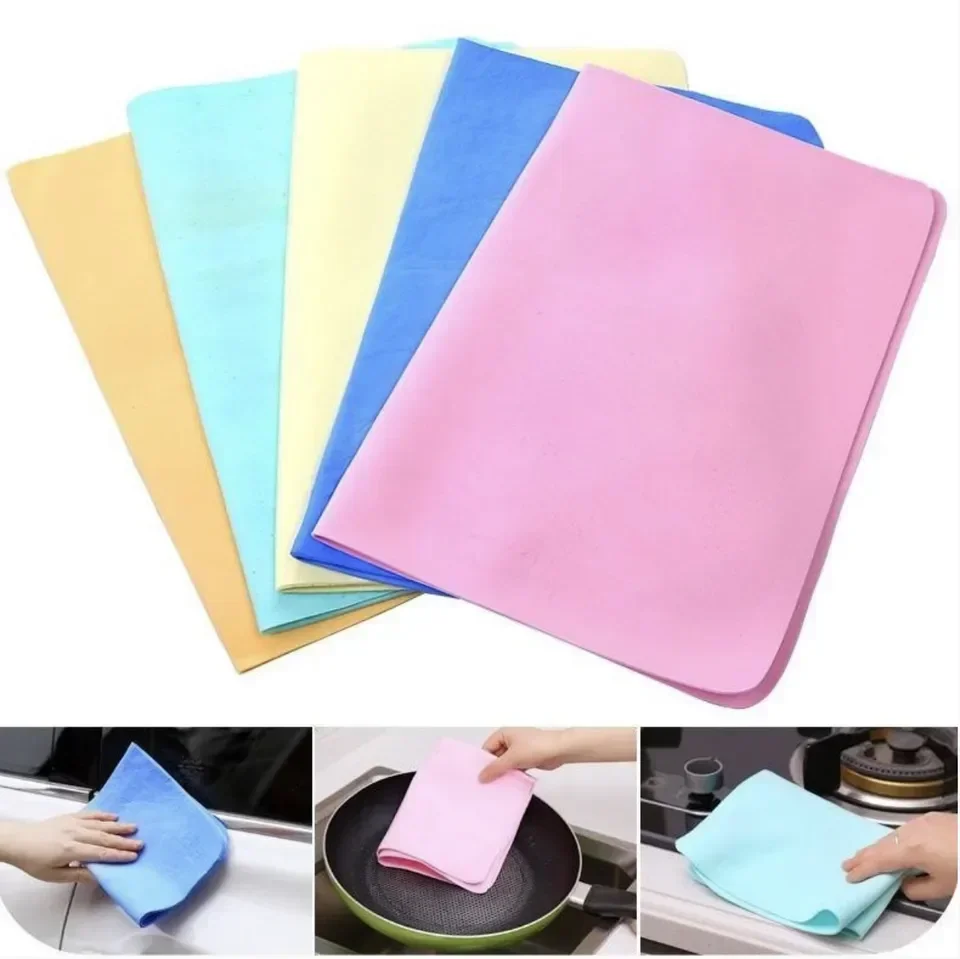 Super Absorbent Car Wash Towel Auto Care Suede Chamois Towels Car Cleaning Towel Wash Cloth Car Cleaning Tools Auto Accessories image 2