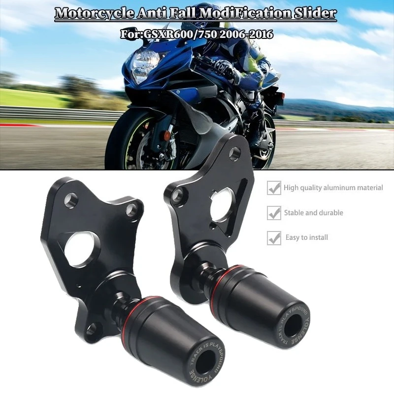 

Motorcycle Falling Protection Frame Slider Fairing Guard Anti Crash Pad Protector For SUZUKI GSXR600 GSXR750 2006-2016 GSX-R