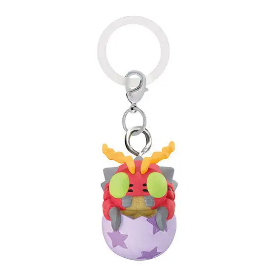 Japanese Genuine Gacha Scale Model Digimon Adventure Agumon Koromon Guilmon Garurumon Eggshell Pendant Action Figure Toys - view 5