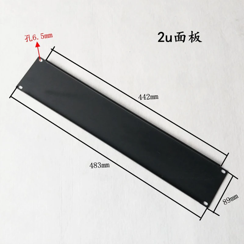 19" Cabinet Panel Network Blind Server Stall 1U/2U/3U/4U Flightcase Zubehör – Detail 2
