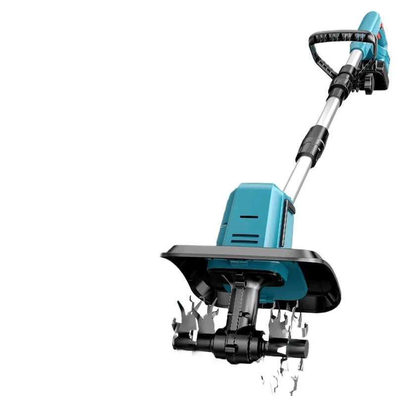 

Lithium battery micro-tiller, agricultural tiller, small household