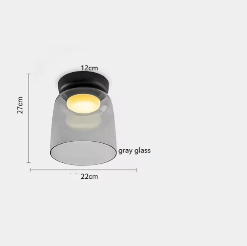 LEVELS Glazen plafondlamp Slaapkamer led Middeleeuwse Kleurrijke lampen voor Restaurant Creatieve Eetkamer slaapkamer decoreren