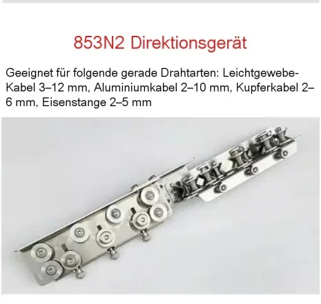 Wire stripping machine accessories Wire and cable straightener Straightening device