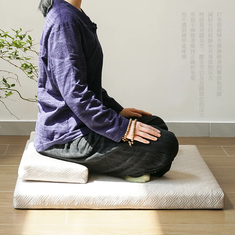 Meditation Meditation Cushion New Chinese Style Jacquard Sitting Cushion Thickened Balcony Home Zafu Prayer Cushion Zen Comfortable Durable - Aliexpress Deal