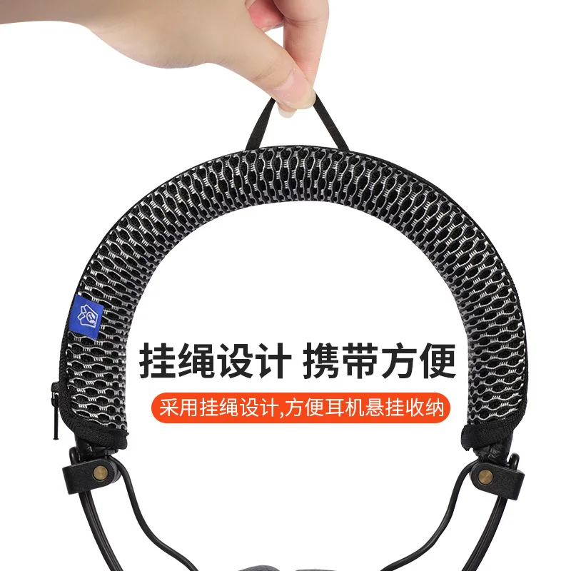 Mesh zipper head beam protective cover Suitable for Marshall Major I II III Wireless Headphone Easy disassembly/cleaning view 3