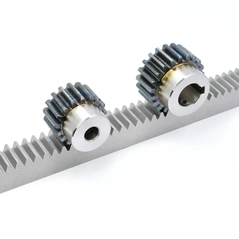 1Mod 10x10 10x12 12x12 15x15 20x20 500mm 1000mm Spur Gear Rack 1M Gear Rack Precision Cnc Straight Teeth Rack And Pinion