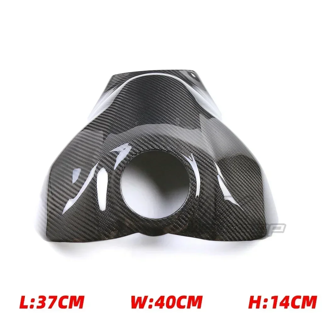 Full Carbon Fiber Front Fuel Tank Cover Protector For HONDA CBR1000RR-R CBR 1000RR-R 2021 2022 2023 Motorcycle Accessories