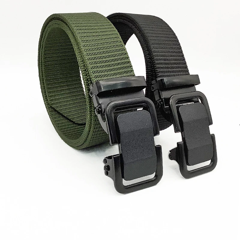 Men's Belt Nylon Fabric Belt outdoor tactical Belt Cinturon male belts for men luxury ceinture tissu homme