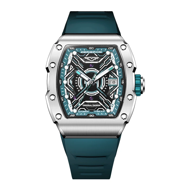 2026 Luxe automatische horloges Heren mechanisch horloge Armbandaccessoires Richard Style Waterdicht roestvrijstalen klok Relogio