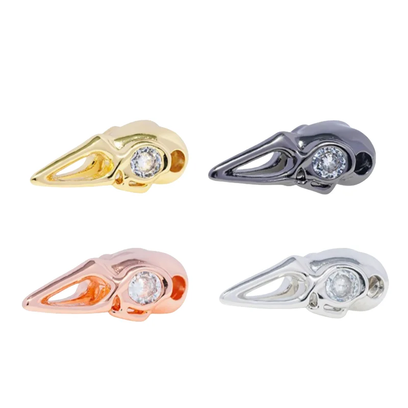 

3 Pieces Jewelry Making Supplies Skull Bird Beak Handmade Beading Wholesale DIY Bracelet Necklace Jewelry Making Accessories