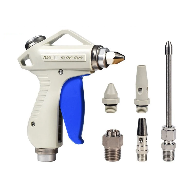 

VMG Air Blow Gun Pneumatic Dust Blower Cleaning Gun High Flow Air Duster Nozzle VMG11W-02 VMG12W-02 VMG11B-02 VMG12B-02 ﻿