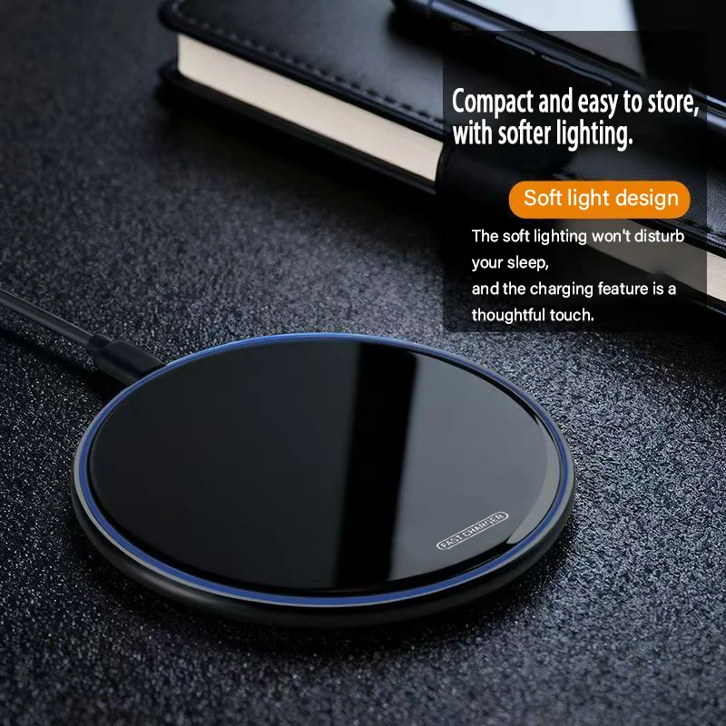 Portable 30W wireless charger, fast charging station compatible with Phone 17/16/15/14/13/12 Pro Max, 8 Mini, Samsung and Xiaomi view 4