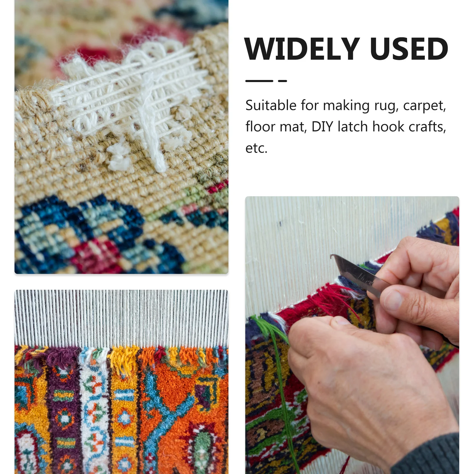 

1pc Carpet Lightweight Premium Cloth For Rug Hooking Crafts Tapestry Diy Cloth Mesh Blank Rug Diy Mesh Carpet Crochet Supplies