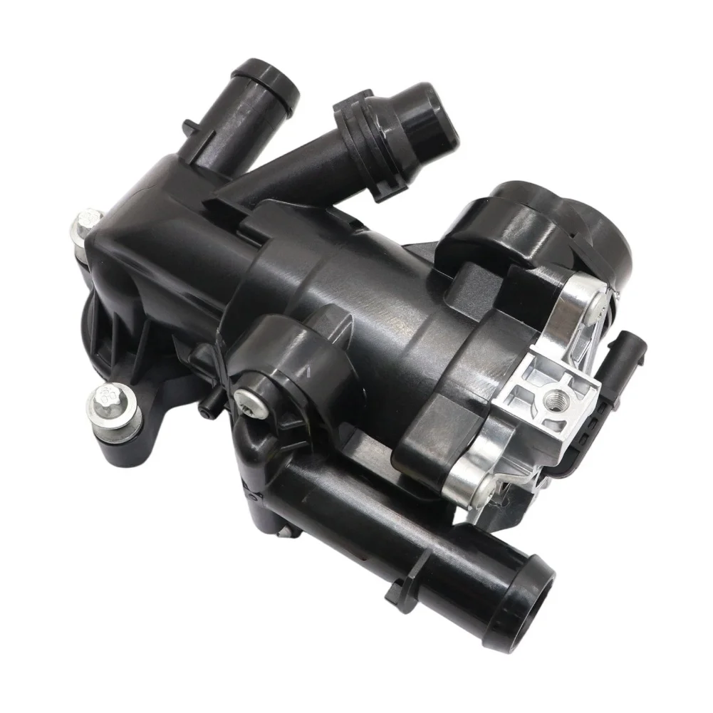 

Thermostat Assembly (2642001501, A2642001501) For Mercedes-Benz C E GLC 160 200 300 350 2.0L 2020-2022 Black ABS Easy To Use