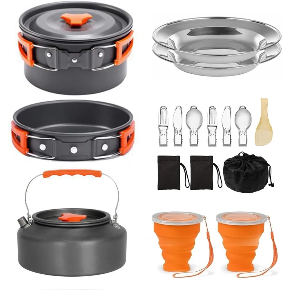 ustensiles-de-cuisine-de-camping-ensemble-de-cuisine-de-camping-casseroles-et-poeles-antiadhesives-avec-cuisiniere-et-bouilloire-2-assiettes-en-acier-inoxydable-2-tasses-d'eau-2-s